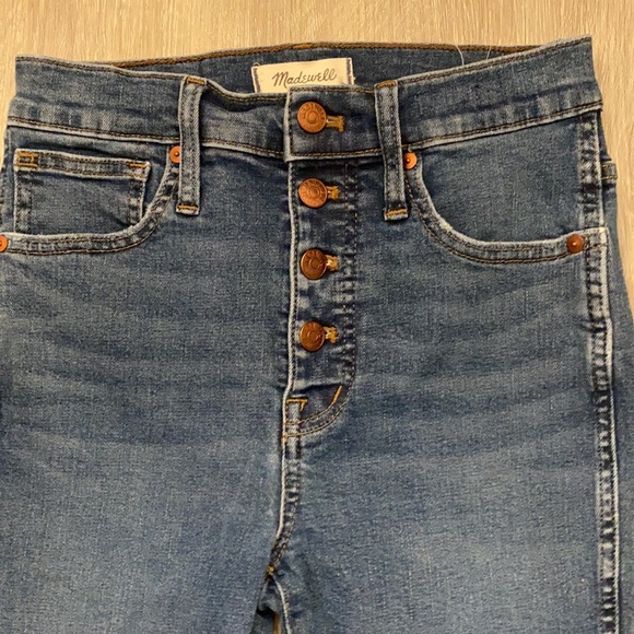 Madewell 10" High Rise Skinny Jeans - Picture 2 of 6